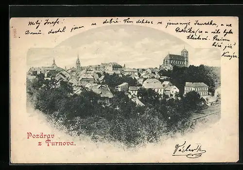 AK Turnau / Turnov, Panorama