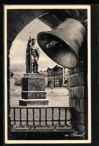 AK Semil / Semily, Vanocni a novorocni