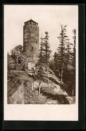 AK Platz, Burgruine Hassenstein