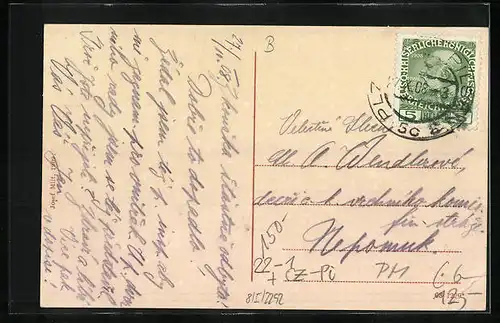 AK Plzen, Mestske divadlo, Synagoge