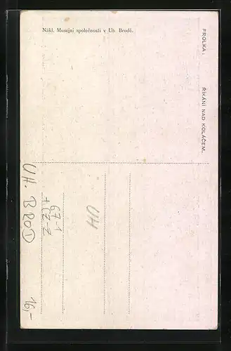 AK Uh. Brod, Vystava Lidoveho 1919, Ausstellung