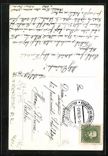 AK Frenstat P. R., Krajinska Vystava Moravskolezskeho Pobezkydi 1934