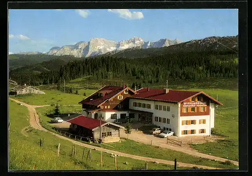 AK Reit im Winkl, Alpengasthof Winklmoosalm