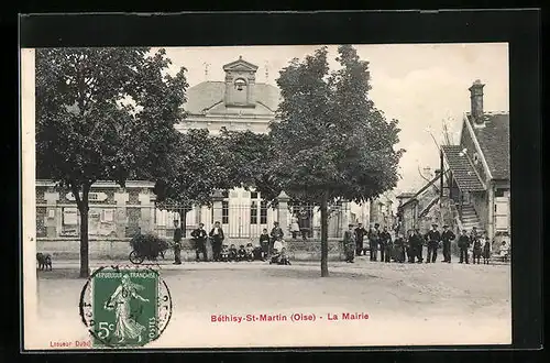 AK Béthisy-St-Martin, La Mairie