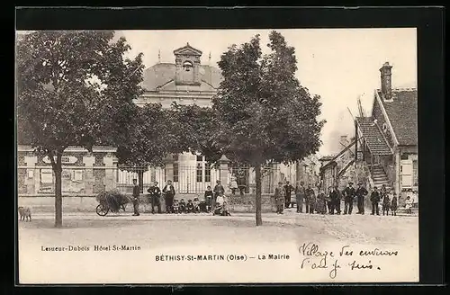 AK Béthisy-St-Martin, La Mairie