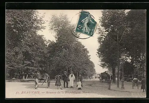 AK Beauvais, Avenue de la République Nord