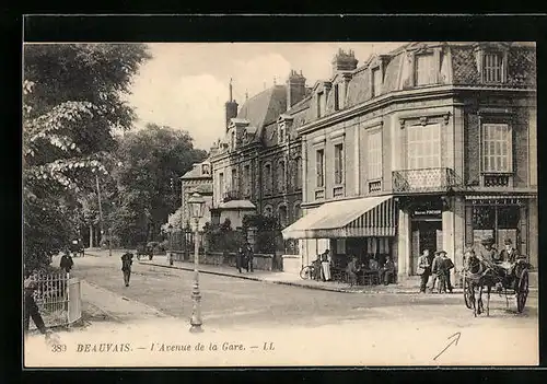 AK Beauvais, L`Avenue de la Gare