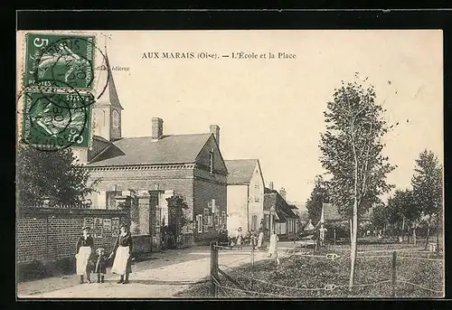 AK Aux Marais, L`Ecole et la Place