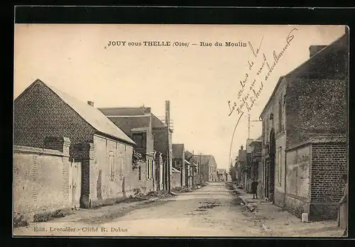 AK Jouy-sous-Thelle, Rue du Moulin