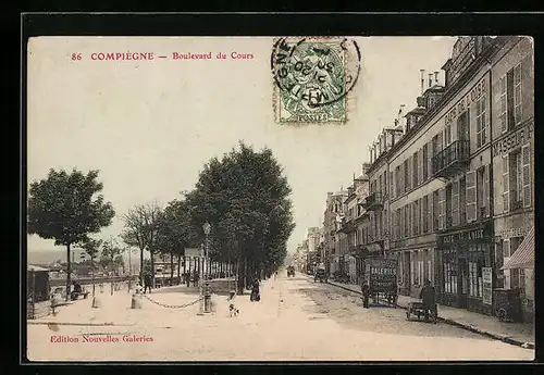 AK Compiègne, Boulevard du Cours