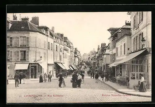 AK Compiègne, Rue Solférino