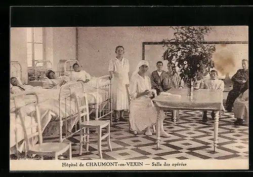 AK Chaumont-en-Vexin, Hôpital, Salle des opérés