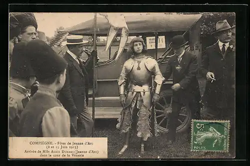 AK Compiègne, Fêtes de Jeanne d`Arc 1913