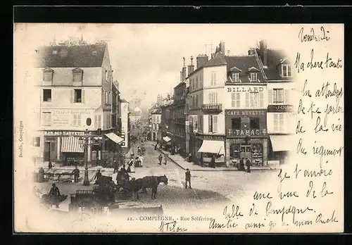 AK Compiègne, Rue Solférino