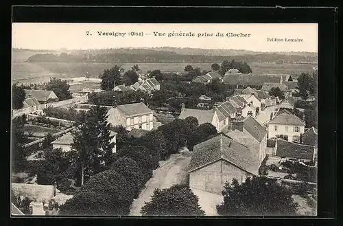 AK Versigny, Vue générale prise du Clocher