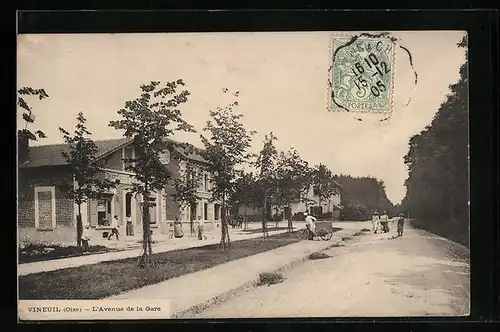 AK Vineuil, L`Avenue de la Gare