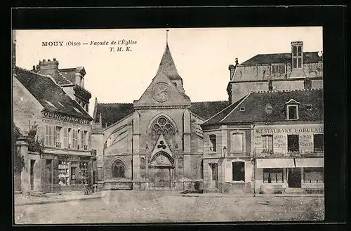 AK Mouy, Facade de l`Eglise