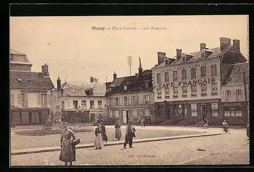 AK Mouy, Place Cantrel, Café Francais