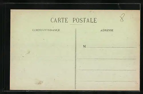 AK Gornay-sur-Aronde, La Place du Jeu-de-Paume pendant la Guerre