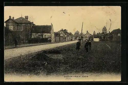 AK Doudun, Rue St.Hilaire