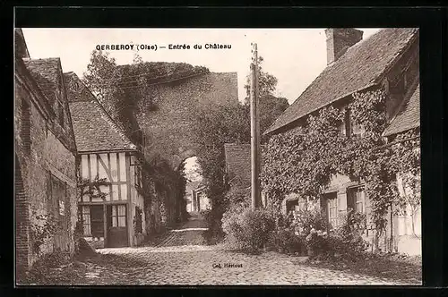 AK Gerberoy, Entrée du Chateau