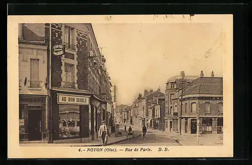 AK Noyon, Rue de Paris