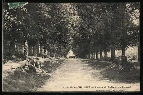 AK St-Just-en-Chaussée, Avenue du Chateau de Plainval