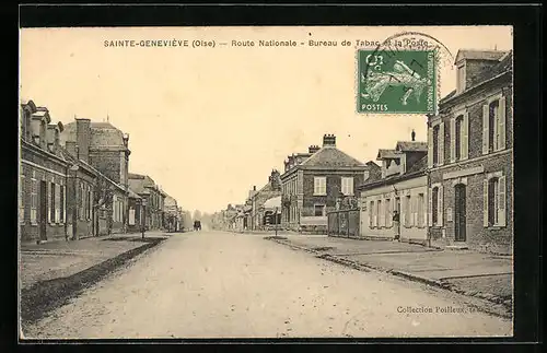 AK Sainte-Geneviève, Route Nationale, Le Bureau de Tabac et la Poste