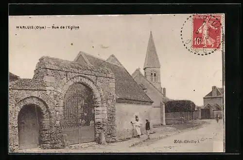 AK Warluis, Rue de l`Eglise