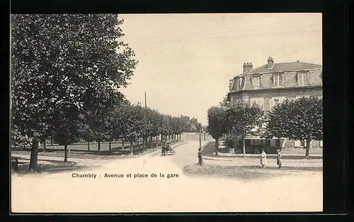 AK Chambly, Avenue et place de la gare