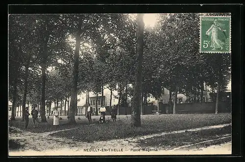 AK Neuilly-en-Thelle, Place Magenta