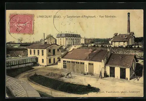 AK Liancourt, Sanatorium d`Angicourt, Vue générale