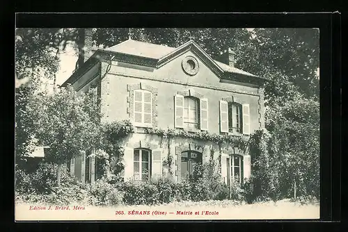 AK Sérans, Mairie et l`Ecole