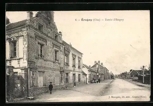 AK Éragny, Entrée d`Eragny