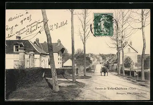 AK Trie-Château, Entrée