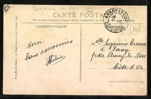 AK Valécourt, Vue générale