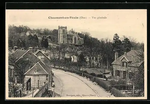 AK Chaumont-en-Vexin, Vue générale