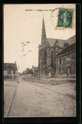 AK Baron, L`Eglise et la Poste