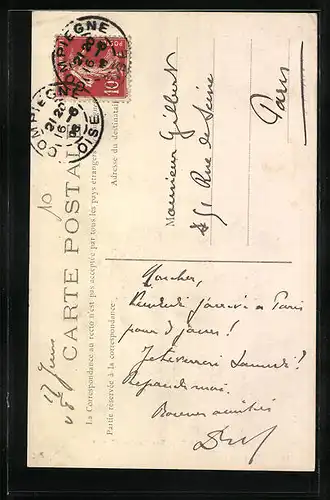 AK Compiègne, Rue Eugène Floquet