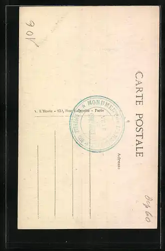 AK Compiègne, Foret, Le Monument de l`Armistice