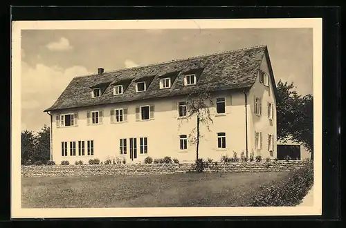 AK Beutelsbach, Hotel Erholungsheim Burg