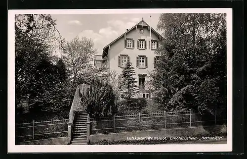 AK Wüstenrot, Hotel Erholungsheim Bethanien