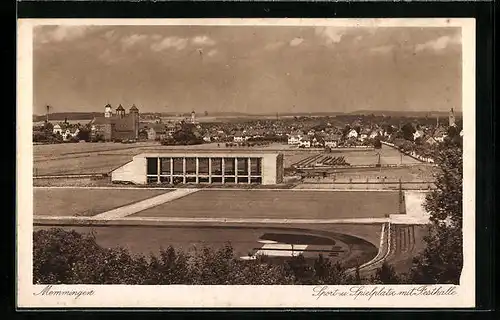 AK Memmingen, Sport- und Spielplatz mit Festhalle