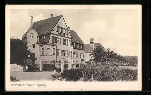 AK Oppenweiler, Wilhelmsheim Eingang