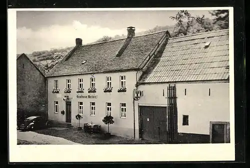 AK Meerfeld bei Manderscheid /Eifel, Gasthaus Weiler-Molitor