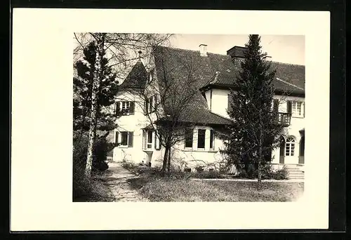 Foto-AK Murrhardt, Bürgervilla 1956