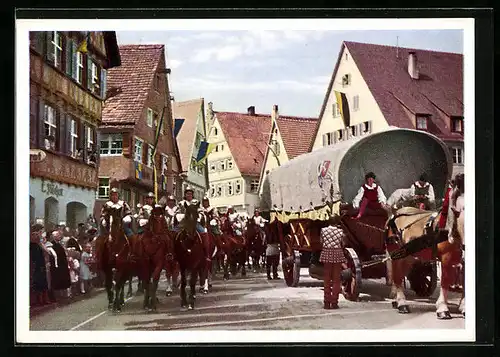 AK Bieberach, Bieberacher Schützenfest, Strassenumzug
