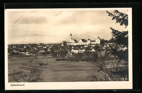 AK Babenhausen, Gesamtansicht aus der Ferne