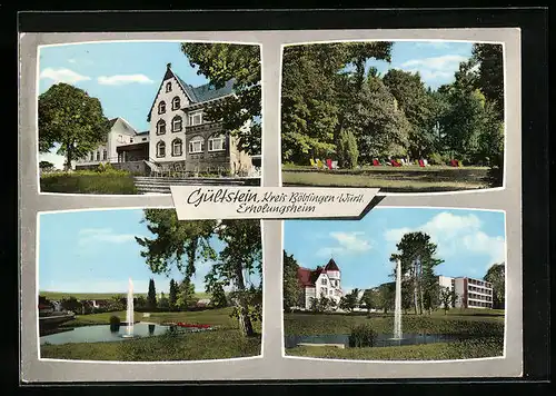AK Gültstein, Erfolungsheim, Parkpartie
