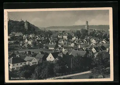 AK Biberach-Riss, Totalansicht mit Türmen